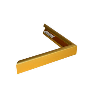 Frosted Gold 112 Profile Metal Picture Frame